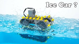 Вождение 6 машинок LEGO скользит по ледяной воде #Умное Лего