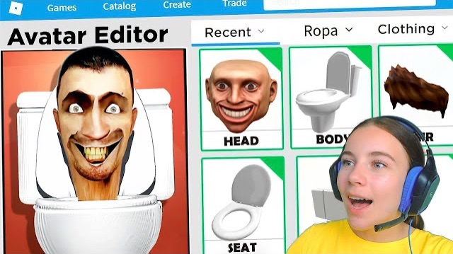 ДЕЛАЮ СКИБИДИ ТУАЛЕТ в ROBLOX! смотреть онлайн