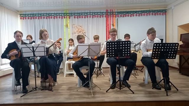 А. Петров. Мелодия из к/ф "Служебный роман". Ансамбль народных инструментов (преподав.Фетисова Т.В.) смотреть онлайн