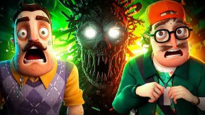 ОНО ХОЧЕТ УБИТЬ МЕНЯ!ФАНАТСКАЯ ИГРА Hello Neighbor The Persistent Soul Reboot ПРОХОЖДЕНИЕ!