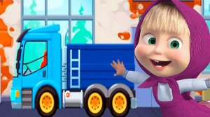 Маша и Медведь игра | Игра Маша и Медведь стройка | Игра про машинки Маша и Медведь