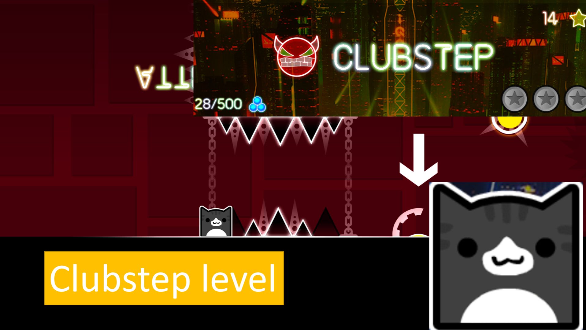 clubstep geometry dash смотреть онлайн
