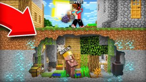 ВСЁ ЭТО ВРЕМЯ ЖИТЕЛЬ ВЫЖИВАЛ ПОД ЗЕМЛЁЙ В МАЙНКРАФТ | Компот Minecraft
