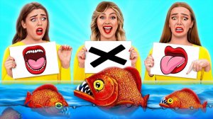 Откуси Лизни или Ничего Челлендж # Битвы с Едой