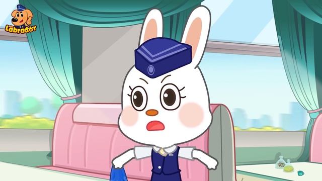 Безопасность в поезде 🔍Новый эпизод для детей 🎒Образовательный мультик Шериф Лабрадор смотреть онлайн