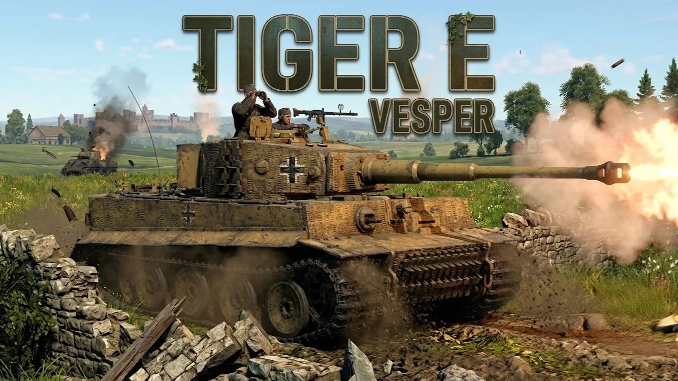 Tiger E в WAR THUNDER смотреть онлайн