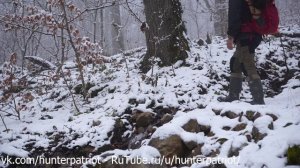 Два дня в зимнем лесу: как я выживал при -21°C и снегопаде ❄️🔥