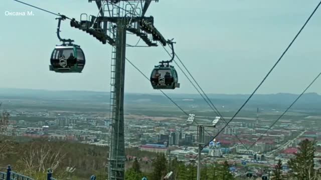 Канатная дорога в Южно-Сахалинске