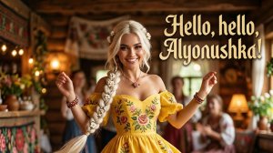 Hello, hello, Alyonushka!