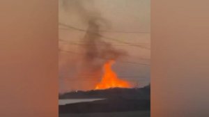 Жесть в Дагестане,взорвался газопровод в трёх местах