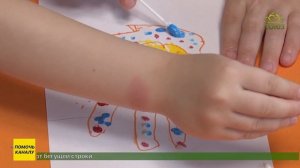 Сестры милосердия Астраханской епархии провели мастер-класс для детей из многодетных семей