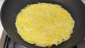 Просто натрите картошку и вылейте 2 Яйца и результат будет потрясающий Вкусняшка