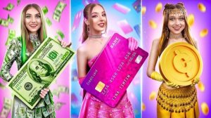 ДЕВУШКА ЦЕНТ VS ДОЛЛАР! Жесткий ТРЕШ, изгнание монстров и фейковый САПФИР! 🤯💰 [21:24] [1:48:25]