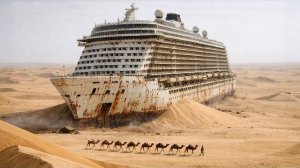 Корабли за тысячу километров от моря. Как они туда попали.