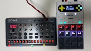 Casio SXC-1 + Roland T-8 Jam