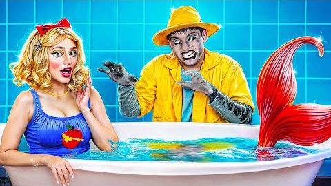 Экстремальное преображение челлендж! Miss Delight vs Pomni vs Zookeeper! Как стать русалкой смотреть онлайн