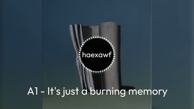 A1 - It's just a burning memory (official) смотреть онлайн