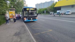 автобус ЛиАЗ 5292 борт 190406 маршрут 687