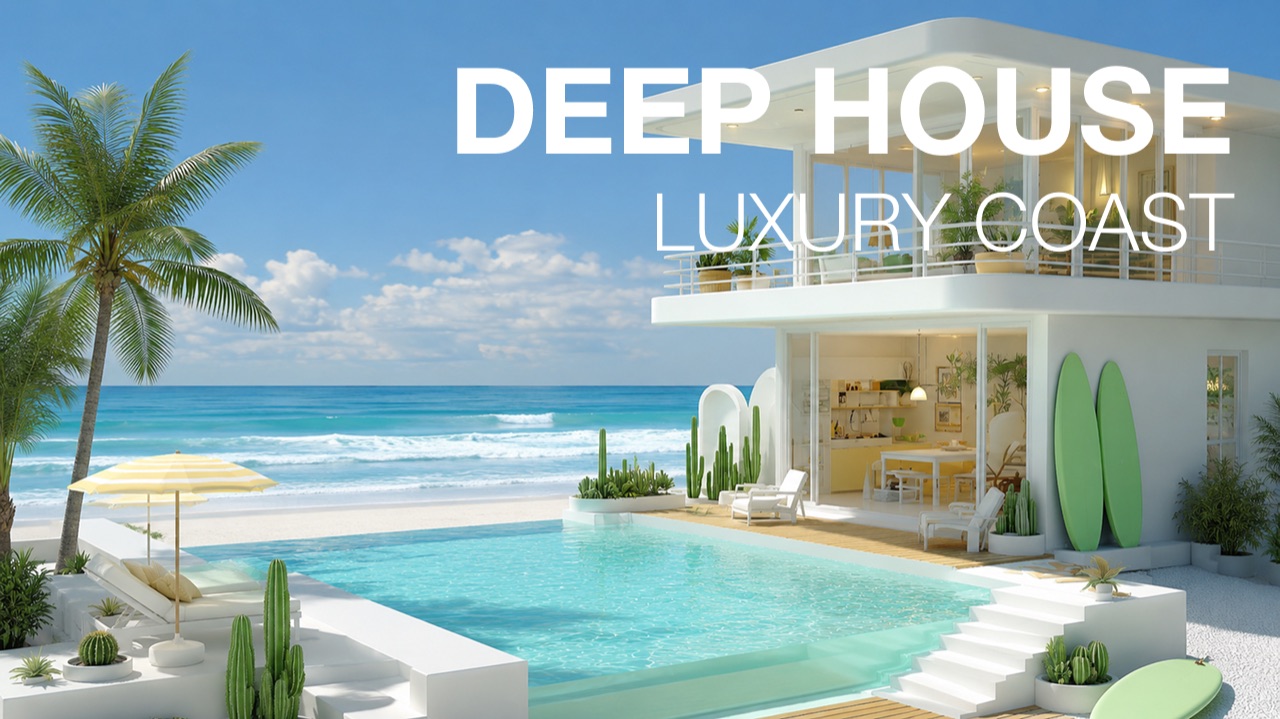 Deep House Luxury Coast 2026 🌴 Фоновая Музыка для Отдыха, Работы и Хорошего Настроения