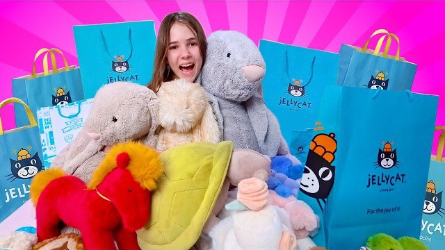 Новинки и моя большая коллекция Jellycat смотреть онлайн