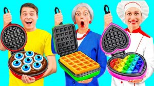Кулинарный Челлендж# Я против Бабушки # Лайфхаки для Родителей от Fun Teen