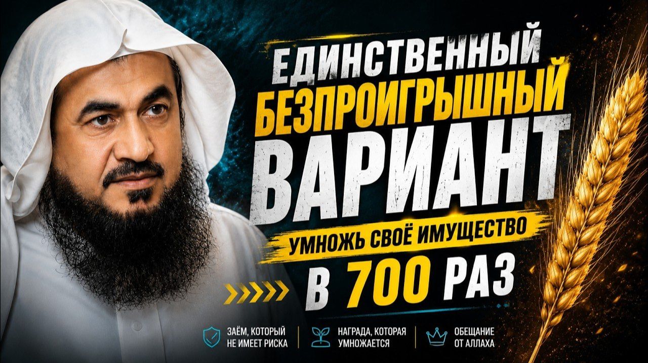 УМНОЖЬ СВОЁ ИМУЩЕСТВО В 700 РАЗ? | Шейх АбдуРрахман аль-Бахили смотреть онлайн
