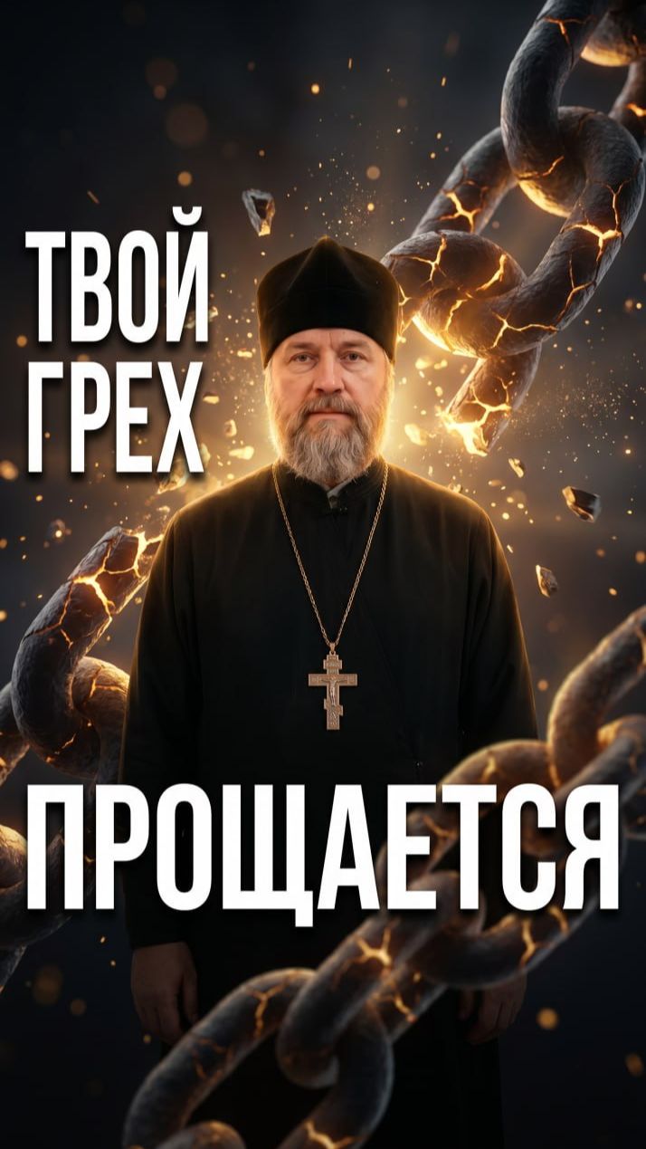 Думаешь, твой грех не прощается? Смотри сверху вниз 🙏