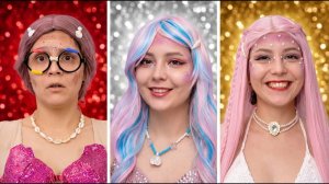 От NERD Mermaid до QUEEN Mermaid ✨ Преображение для Короля Русалок
