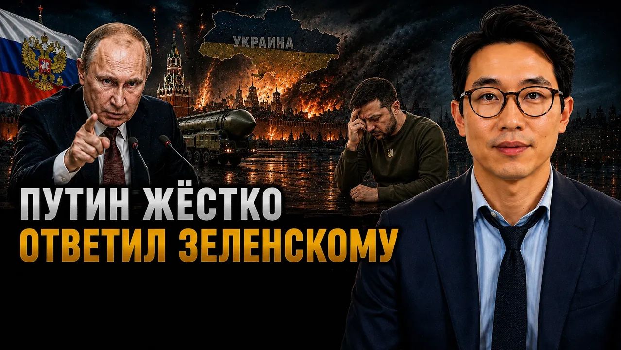 ПУТИН ЖЁСТКО ОТВЕТИЛ ЗЕЛЕНСКОМУ смотреть онлайн