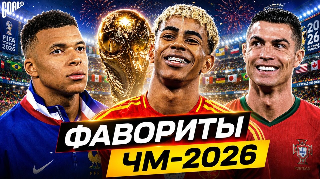 ТОП-10 Главные ФАВОРИТЫ ЧМ 2026! Кто из них выиграет Чемпионат Мира? смотреть онлайн