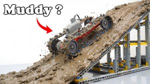 Экспериментальный автомобиль LEGO против грязного склона — изготовление и тестирование #Умное Лего