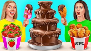 Шоколадный Фонтан Челлендж # Смешные Ситуации c TeenDO Challenge