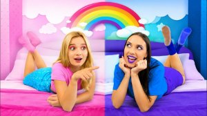 Мягкая девушка против электронной девушки 💖🖤 Удивительный ремонт комнаты