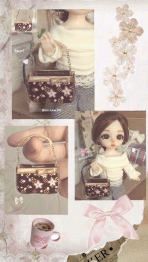 Делаем вещи для кукол 16 см🫶🏻🍒