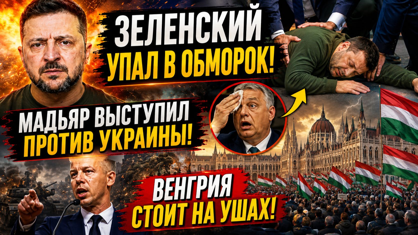 🚨 ЗЕЛЕНСКИЙ В ШОКЕ? ВЕНГРИЯ НАНЕСЛА НОВЫЙ ПОЛИТИЧЕСКИЙ УДАР — ЧТО ПРОИСХОДИТ? смотреть онлайн