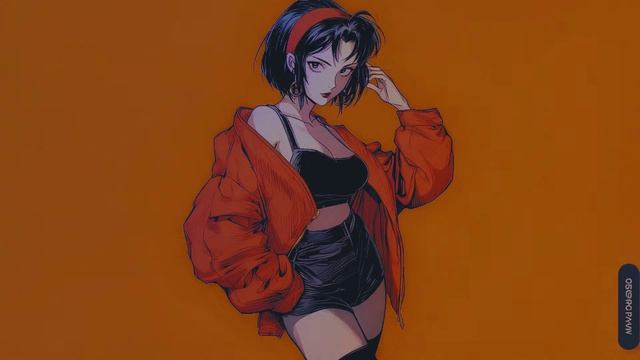 Cowboy Bebop Cyberpunk  Synthwave & Vaporwave Mu