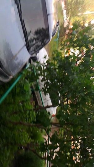 у нас ливень