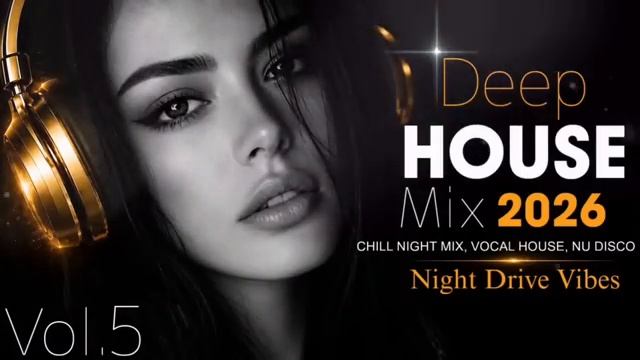 Deep House Mix 2026 - Vocal House Nu Disco Late Night Deep House Night Drive Vibes смотреть онлайн
