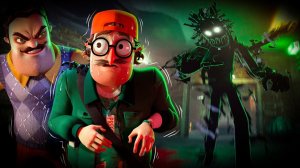 ТАМ В ПОДВАЛЕ ОНО...ФАНАТСКАЯ ИГРА Hello Neighbor The Persistent Soul Reboot ПРОХОЖДЕНИЕ!