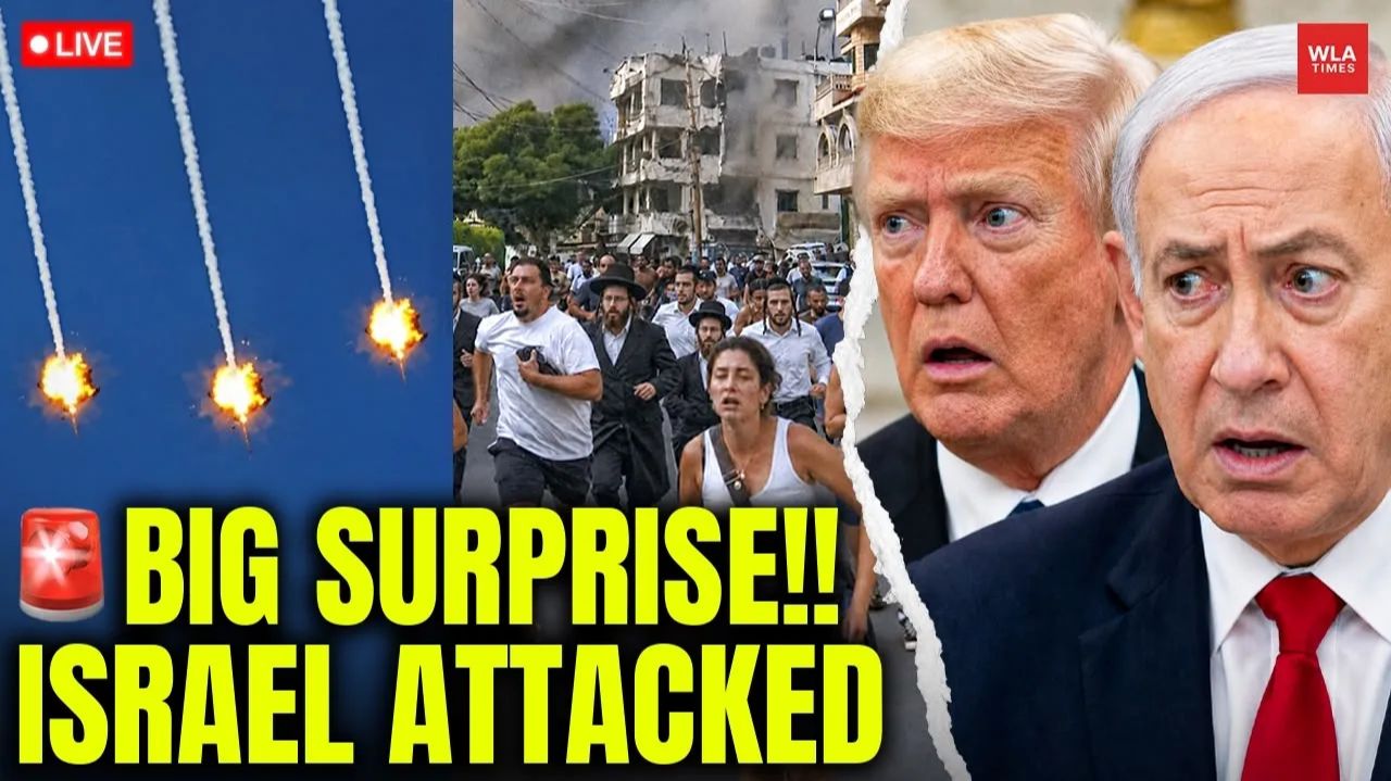 ISRAELIS In PANIC! RUSH To Shelters as SURPRISE Missiles RAIN! Israel SCRAMBLES On The Border смотреть онлайн