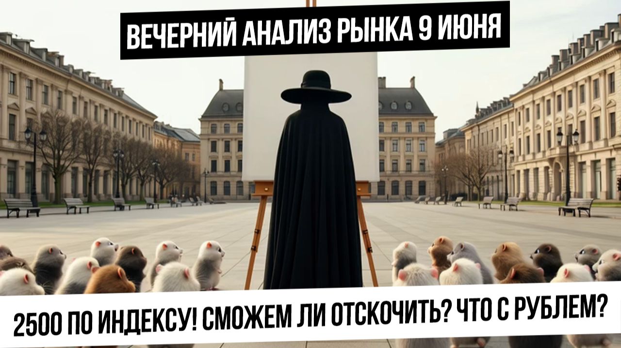 Вечерний анализ рынка 9 июня. Индекс закончил падение? сможем ли отскочить? Рубль! Газ! Какао! смотреть онлайн