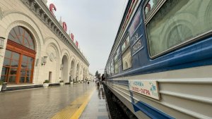 Туапсе - Гагра на туристическом поезде «Сочи», август 2023 года