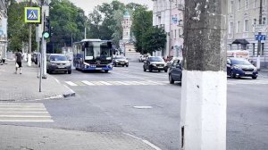 Виталий Королев сообщил о запуске на маршруты в городе Твери новых тестовых автобусов