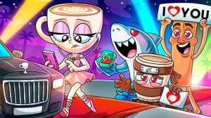 БАЛЕРИНА КАПУЧИНО ИГНОРИТ ВСЕХ 24 ЧАСА! Italian Brainrot анимации