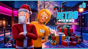 ЗНАКОМСТВО С САНТОЙ  - Retro Rewind - Video Store Simulator #9