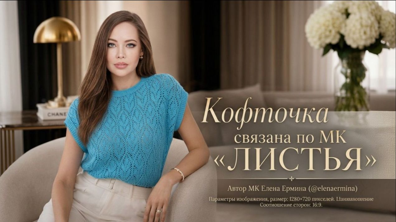 Вязание крючком кофты на размеры 40–60+ 🌿 Летняя футболка 👉Мастер-класс для начинающих + схема смотреть онлайн
