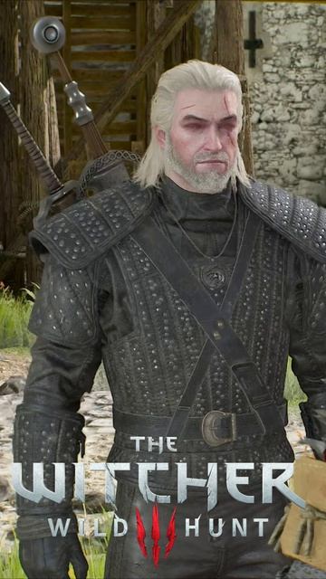 «На хромой свинье обгоню». Геральт и Эскель спорят о скорости. The Witcher 3 #shorts