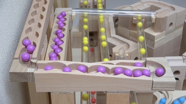 Гонки Марбл 🏁 Cuboro + Quadrilla + HABA + Игрушечный переезд и ловушки