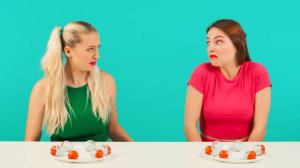 Челлендж. Шоколадная Еда vs Настоящая еда # Смешные Моменты от DoDo Challenge