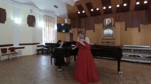 Ария Наташи из оперы «В бурю» Т.И.Хренников